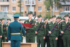 Церемония принятия присяги курсантов прошла в Военной академии связи