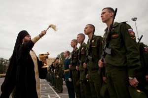 Первокурсники Военной академии связи дали клятву на верность Родине